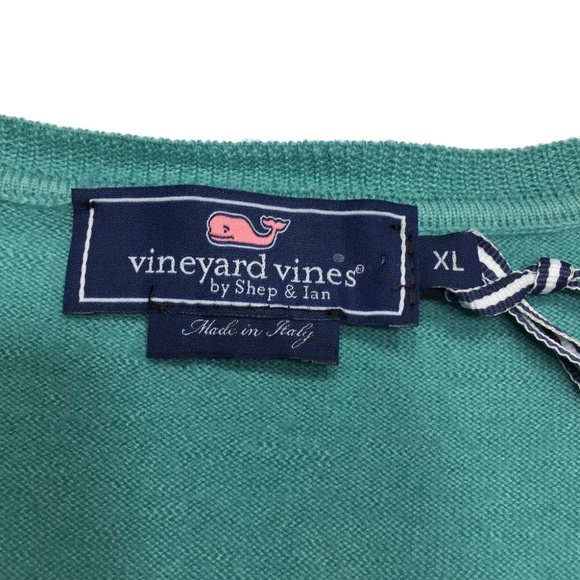 Vineyard Vines Garment Dye Vneck Sweater - Picture 5 of 6